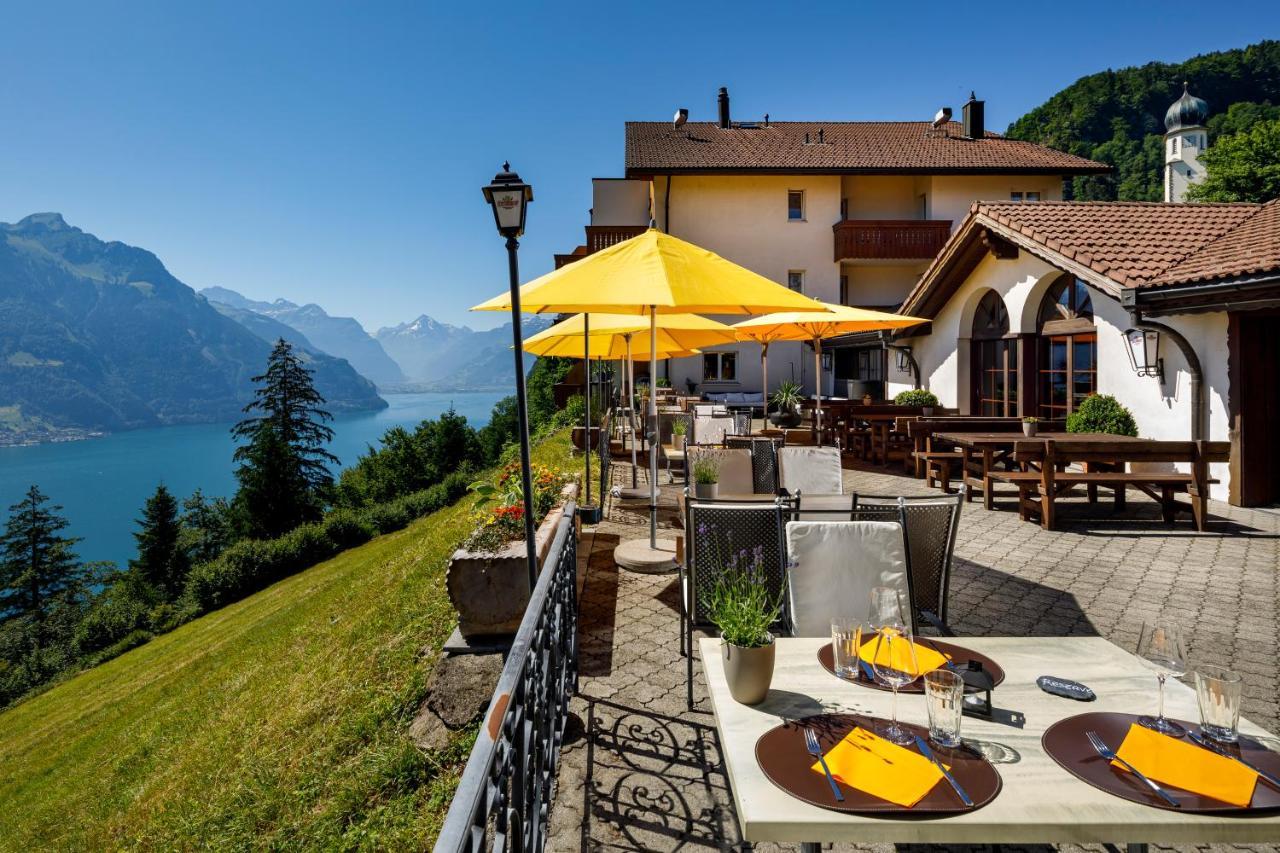 Hotel Und Naturhaus Bellevue Seelisberg Ngoại thất bức ảnh