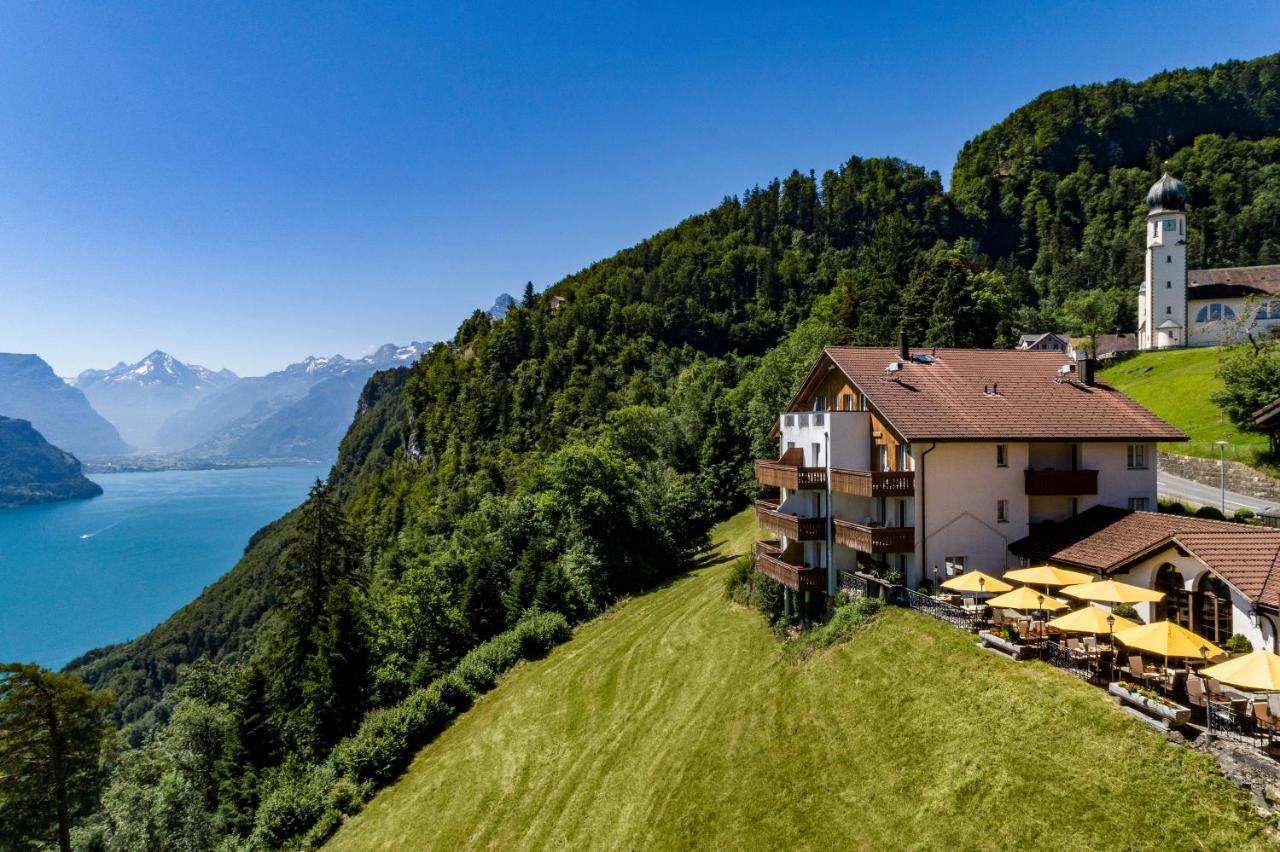 Hotel Und Naturhaus Bellevue Seelisberg Ngoại thất bức ảnh