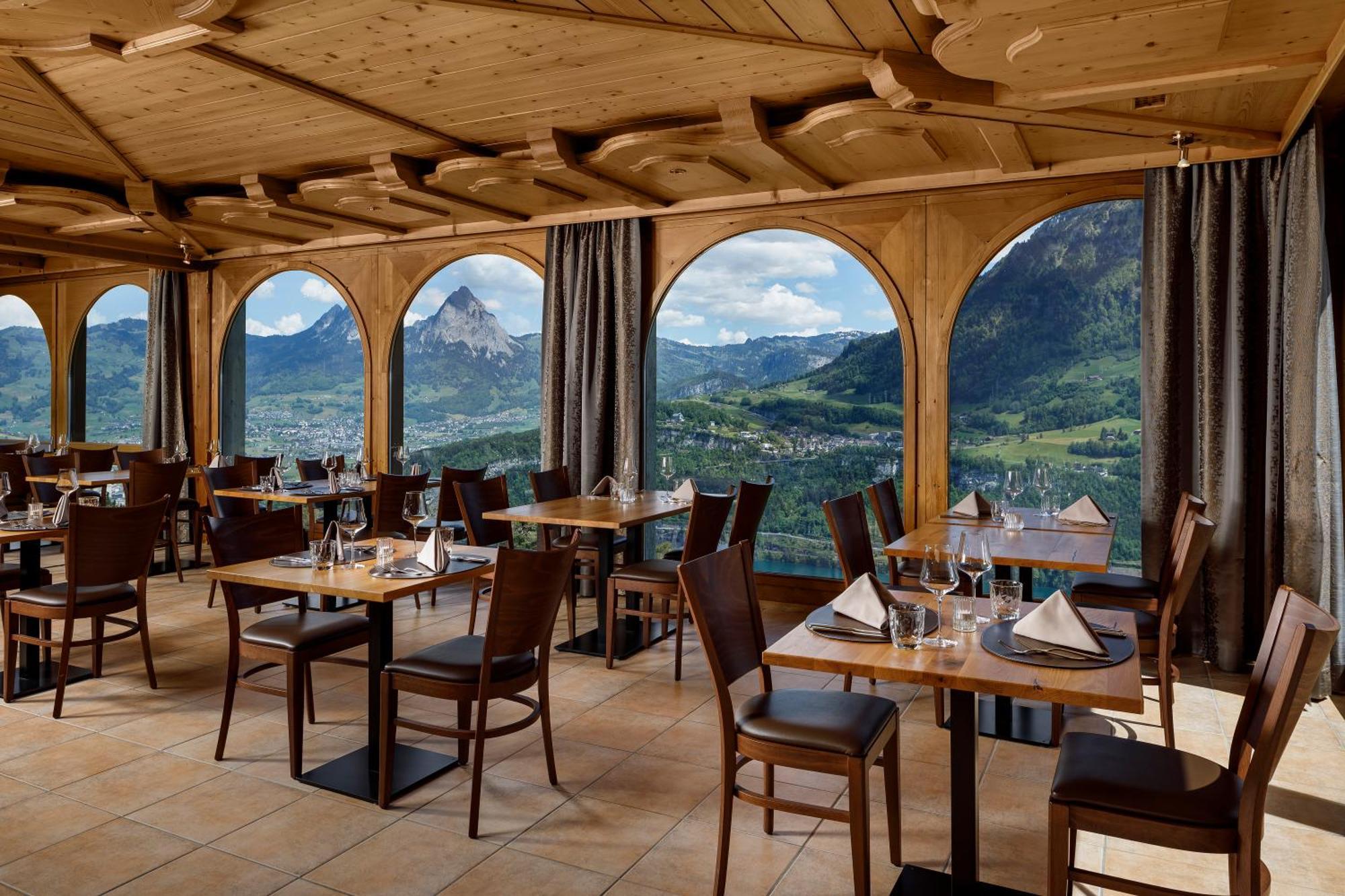 Hotel Und Naturhaus Bellevue Seelisberg Ngoại thất bức ảnh