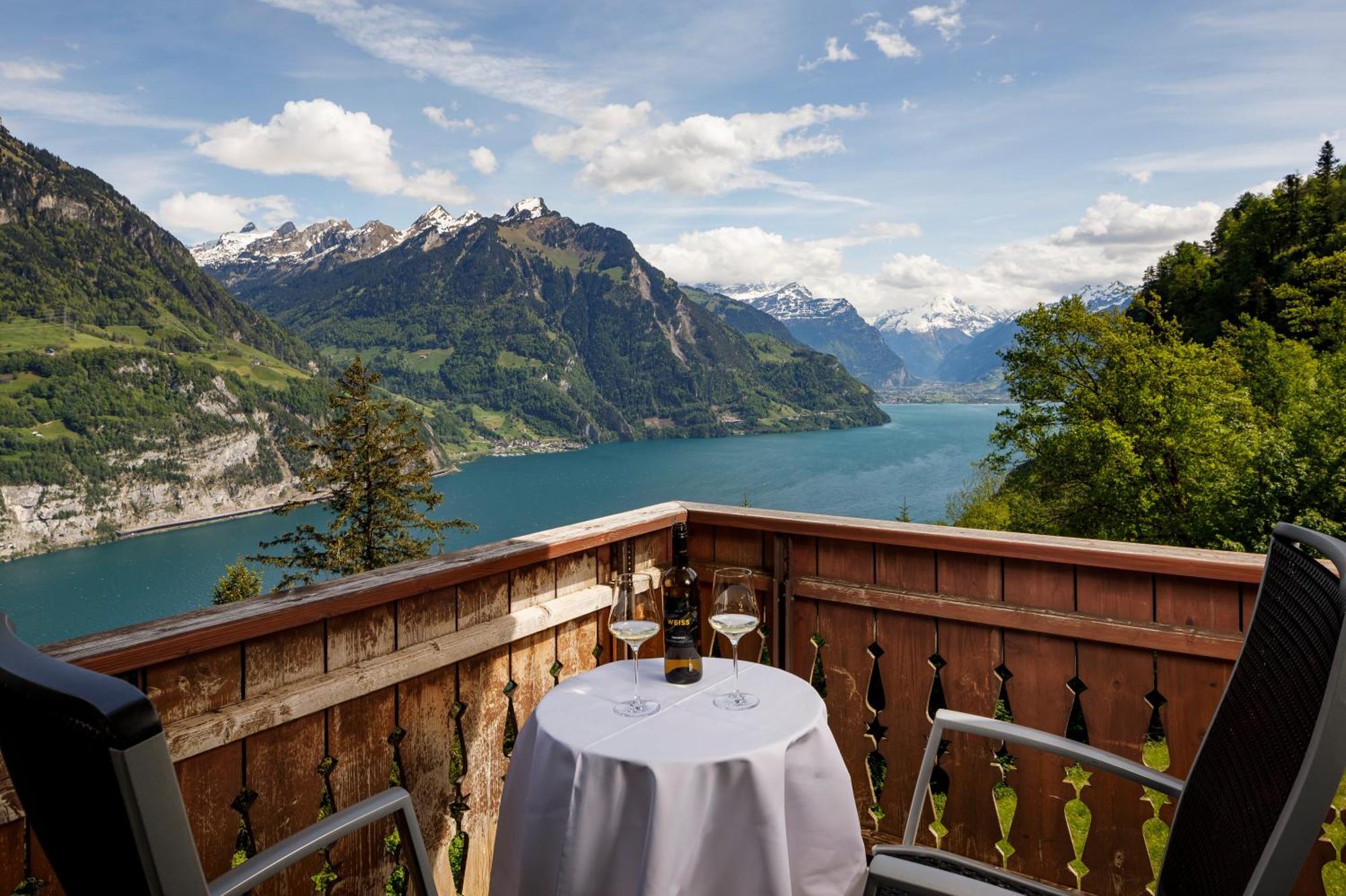 Hotel Und Naturhaus Bellevue Seelisberg Ngoại thất bức ảnh